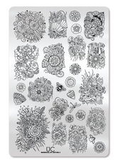 Whimsical By Nature 2 - Uber Chic Stamping Plate