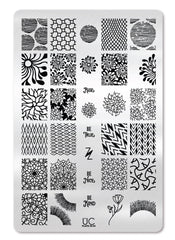 Collection 25 - Set of 3 Uber Chic Stamping Plates