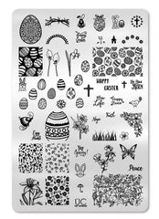 Yay Spring - Uber Chic Stamping Plate