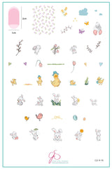 Fuzzy Easter (CjSH-76) - Clear Jelly Stamping Plate
