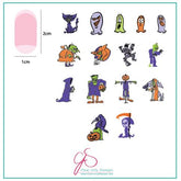 Spooky Tunes (CjSH-46) - CJS Medium Stamping Plate