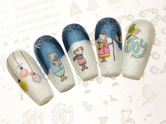 Happy Little Holiday (CjS C-31) - Clear Jelly Stamping Plate