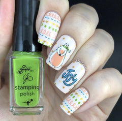 Happy Little Holiday (CjS C-31) - Clear Jelly Stamping Plate