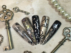 Vintage Steampunk (CjS LC-46) - Clear Jelly Stamping Plate