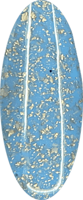 Flecked JADE Gel Polish - Blue