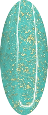 Flecked JADE Gel Polish - Turquoise