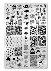 Just Beachy - Uber Chic Stamping Plate