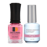 Pink Lace Veil - Perfect Match - PMS049