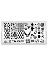 Soccer Love - Uber Chic Mini Stamping Plate