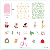 Oh, What Fun! (CjSC-64) - CJS Medium Stamping Plate