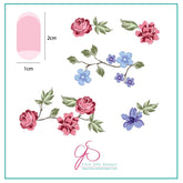Renaissance Rose (CJS-05) - CJS Small Stamping Plate