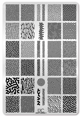 Simply Organic 1 - Uber Chic Stamping Plate