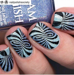 OP Art Magic - Uber Chic Stamping Plate