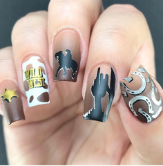 Wild West 1 - Uber Chic Stamping Plate