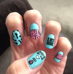 Zombie Love 1 - Special Edition Uber Chic Stamping Plate