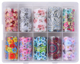 Vintage Bloom Foil Set - 10pc