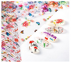 Lipstick and Kisses 10 Piece Foil Set