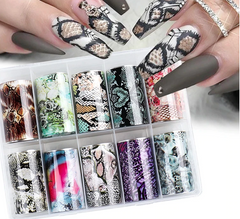 Go Wild! Foil Set of 10 - Clear Foil Set