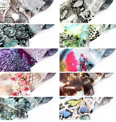 Go Wild! Foil Set of 10 - Clear Foil Set