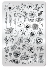 Flora & Fauna - Uber Chic Stamping Plate