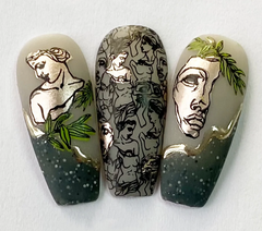 The Statue (CjS-250) - Clear Jelly Stamping Plate