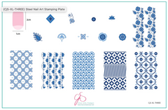 XL THREE (CjS-XL-THREE) - Clear Jelly Stamping Plate