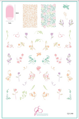 Vine & Dandy (CJS-248)- Clear Jelly Stamping Plate
