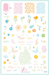 Feeling Vine (CjS-235) -  Clear Jelly Stamping Plate