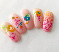 Feeling Vine (CjS-235) -  Clear Jelly Stamping Plate