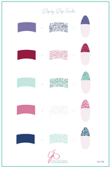 French Textile - Collection 2 (CjS-228) Steel Nail Art Stamping Plate