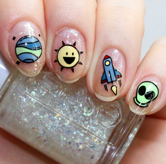 Out of This World - Uber Chic Stamping Plate