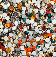 Fall Mix Pave Pack of Crystals - Swarovski® & Preciosa
