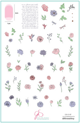 Flora (CjSLC-87) - CJS Stamping Plate