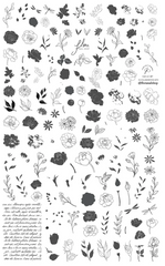 Flora (CjSLC-87) - CJS Stamping Plate