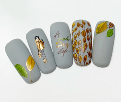 A Crunch With Every Step (CjS-270) -  CJS Medium Stamping Plate
