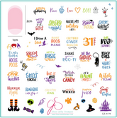 Boo Crew (CjS-H-79) - CJS Medium Stamping Plate