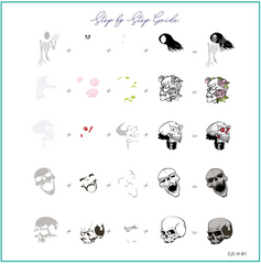 Clattering Bones (CjS-H-81) - CJS Medium Stamping Plate