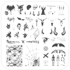 Lil Devil (CjSH-83) -  CJS Medium Stamping Plate