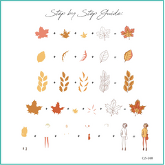 Silently Swirling (CjS-268) - CJS Medium Stamping Plate