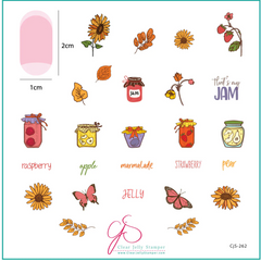 That's My Jam (CjS-262) -  CJS Medium Stamping Plate