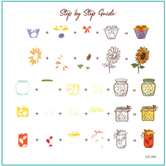 That's My Jam (CjS-262) -  CJS Medium Stamping Plate