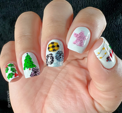 Patterned Holidays 2.0 (CjSC-74) - Clear Jelly Stamping Plate