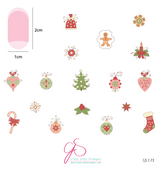 Ornate Ornaments (CjSC-73) - CJS Medium Stamping Plate