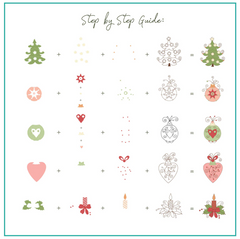 Ornate Ornaments (CjSC-73) - CJS Medium Stamping Plate