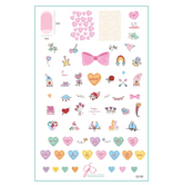 Sweet Love (CjSV-38) - Clear Jelly Stamping Plate