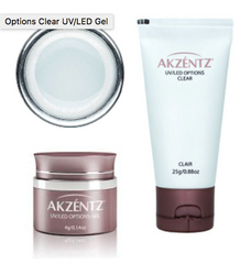 Options Clear - Akzentz Soak off UV/LED - LuvNailz