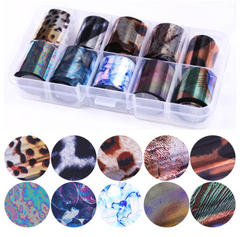 Mixed Zoo Prints - Set of 10 in Case