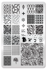 Collection 21 - Set of 3 Uber Chic Stamping Plates