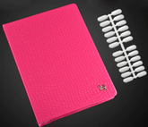 216 Tip Display Book for Showing Colors and Nail Art