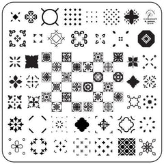 Mayolica (CjSLC-63) - CJS Medium Stamping Plate